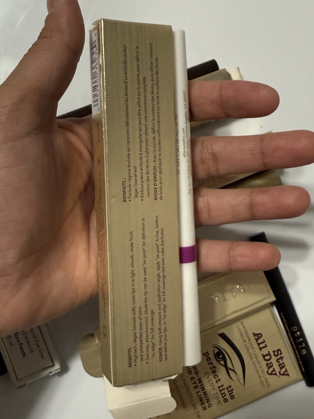 Stila Cosmetics Full-Size – Lip And Eye bundle