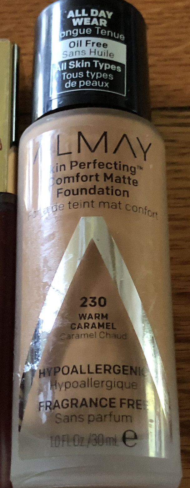 Makeup Lot of 3 – Almay Liquid Foundation, Milani Lip Cream, Loreal Serum