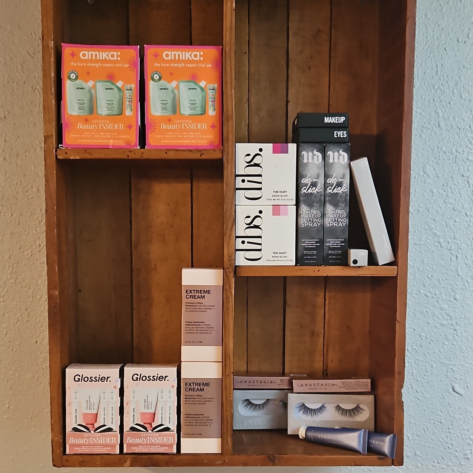 20 Piece Skin,HAIR,&MakeUp Bundle-All New-Amika,Dibs,Glossier, Urban Decay