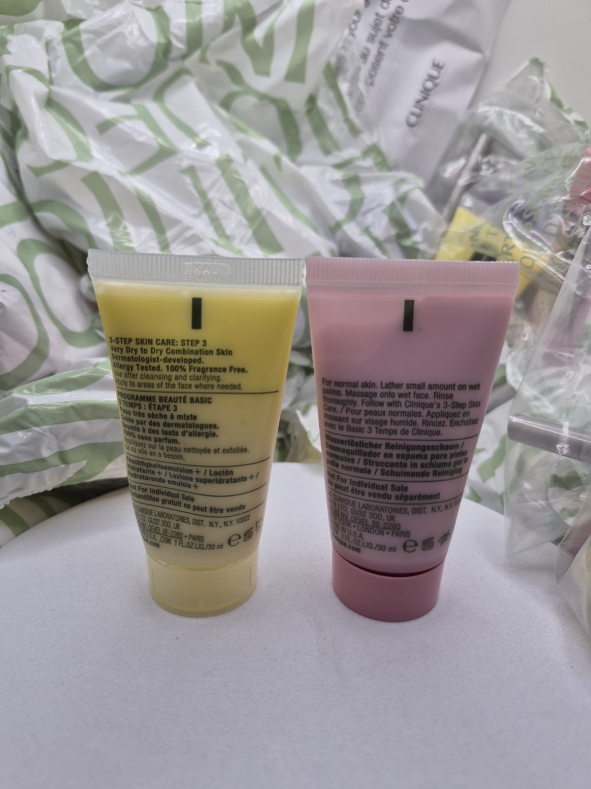 Clinique 7 Pc Makeup & Skincare Bundle Lot x10 New Authentic Travel Size
