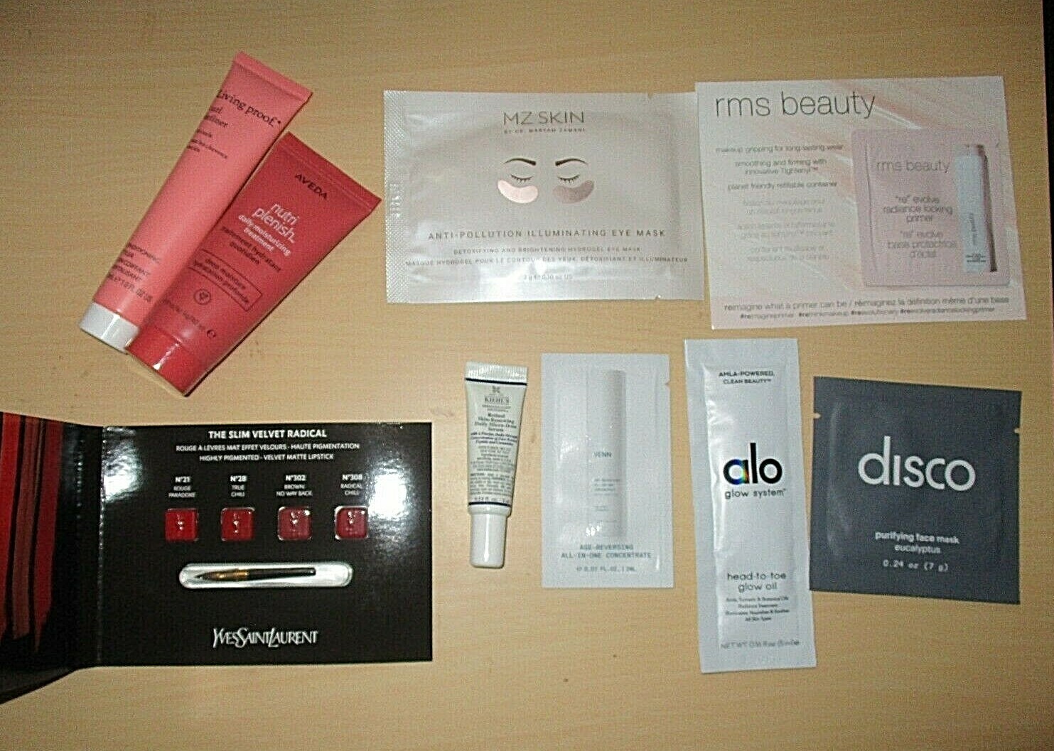 LOT 9 BEAUTY MS SKIN KIEHLS RETINOL YSL ALO VENN MZ SKIN AVEDA DISCO RMS LIVING