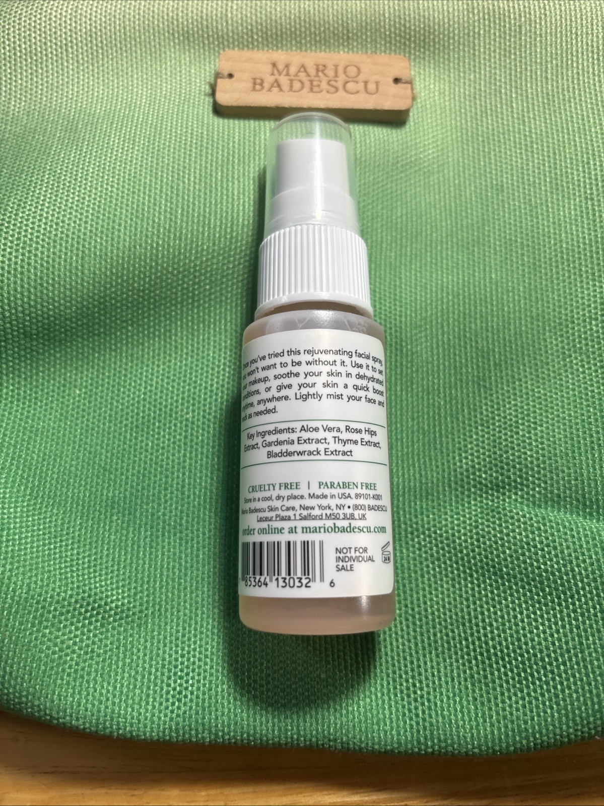 Mario Badescu Beauty Lot – 4 Piece Travel Sized w/Travel Bag