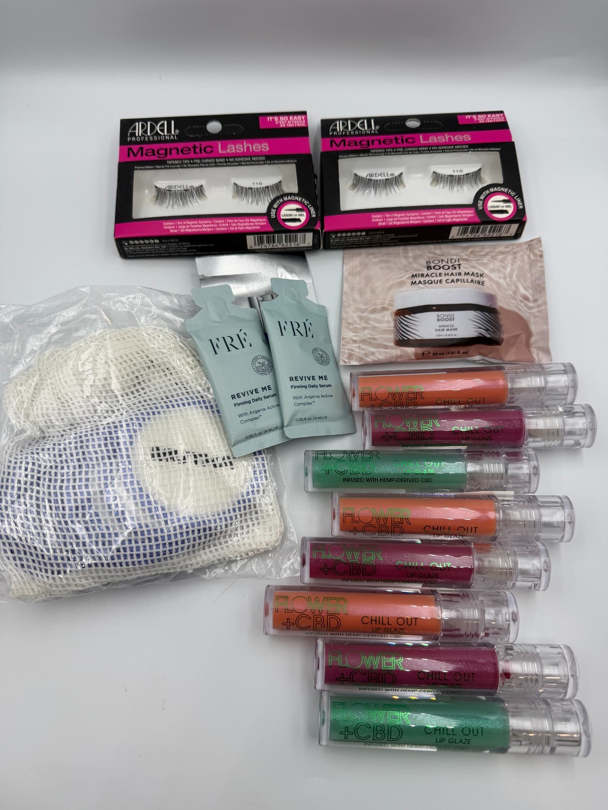 15PCS Mixed Beauty Lot Makeup Skincare Haircare Full Size & Samples NEW