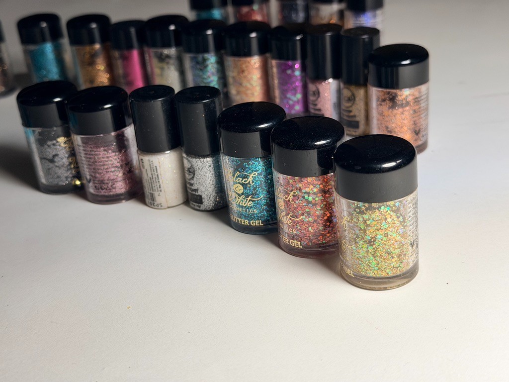 Large Glitter Makeup Bundle — Cosmetic Glitter, Glitter Gel + Loose Pigments