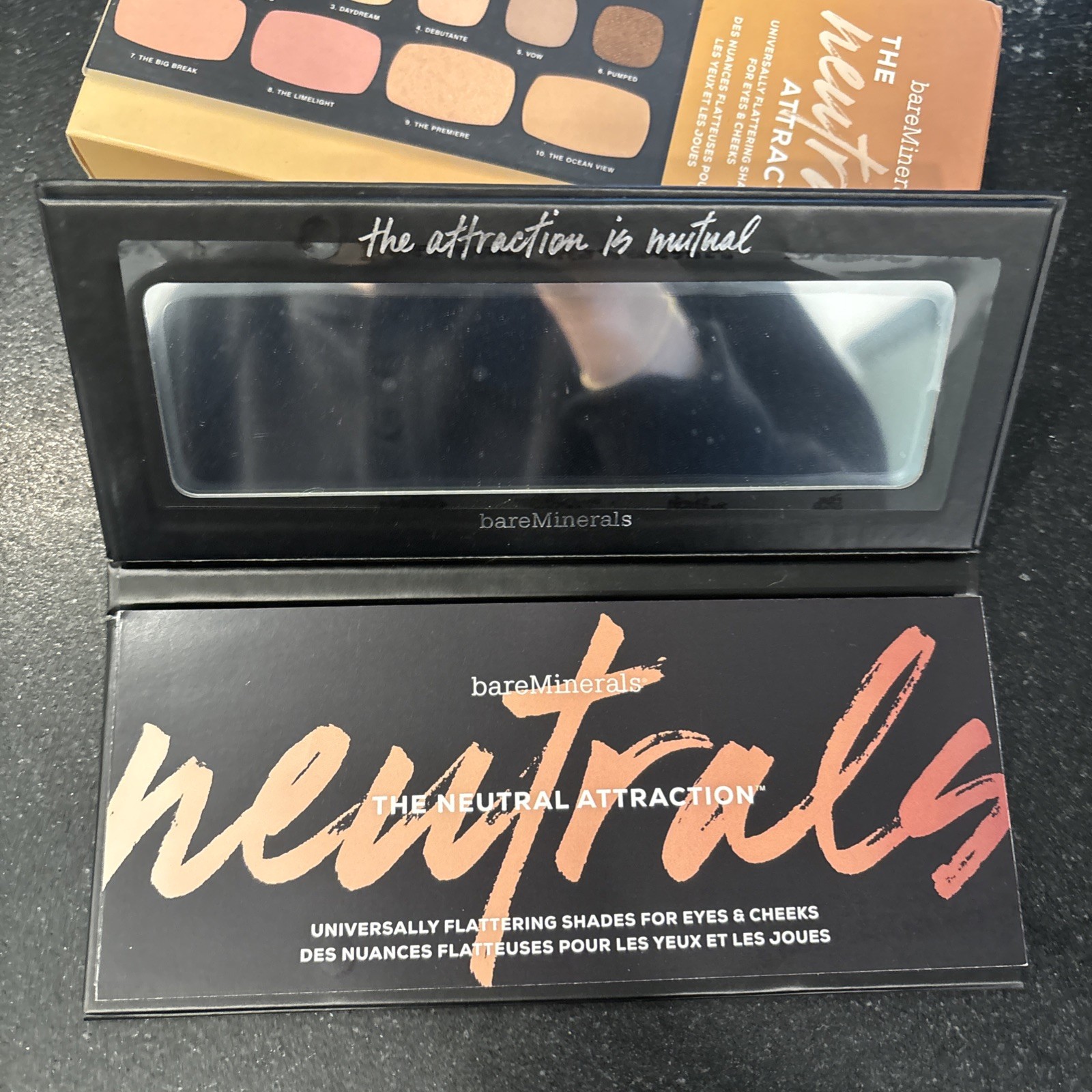 RARE Bare Minerals The Neutral Attraction Shades For Eyes And Cheeks Palette