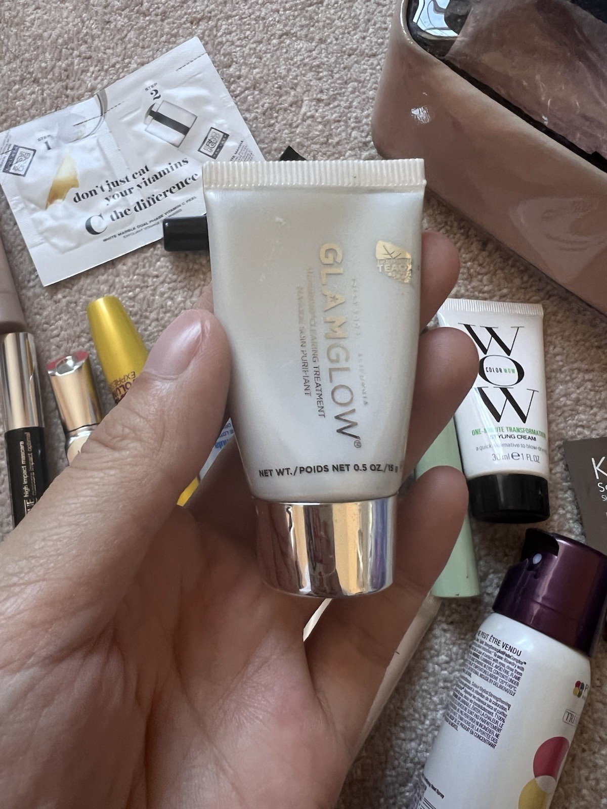 Large Lot Victoria Secret Pouch Cosmetics Estée Lauder Mask Bobbi Brown Benefit