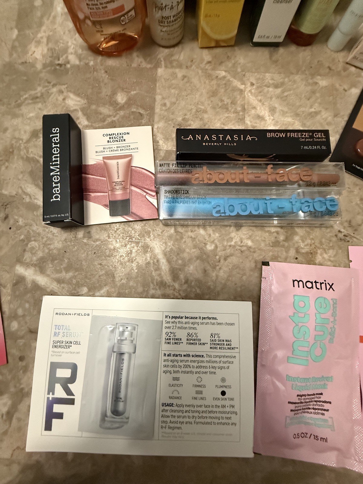 Mixed Lot Makeup Skincare Hair Product Perfumes Travel Bag Samples 50+ items