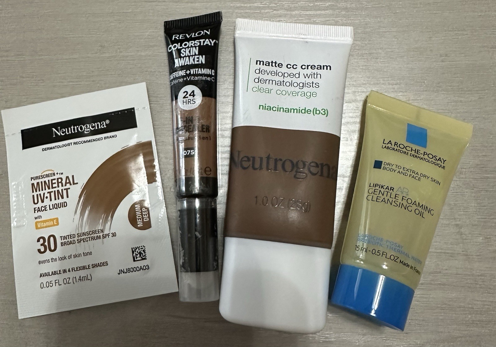 Neutrogena matte CC Cream and Revlon Colorstay Concealer Makeup bundle