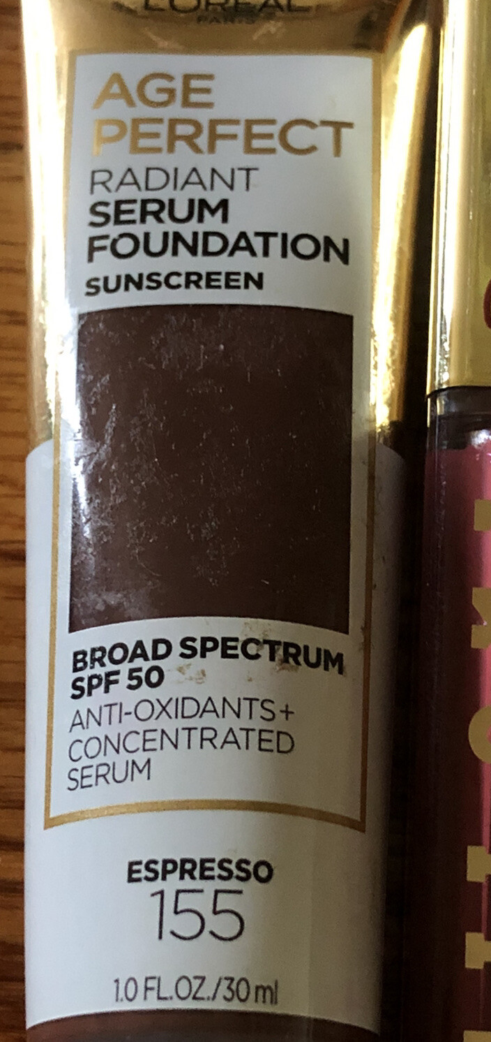 Makeup Lot of 3 – Almay Liquid Foundation, Milani Lip Cream, Loreal Serum