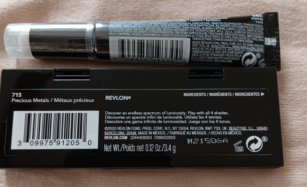 Revlon Colorstay Skin Awaken Concealer #080 Illuminance Creme Shadow Palette#715