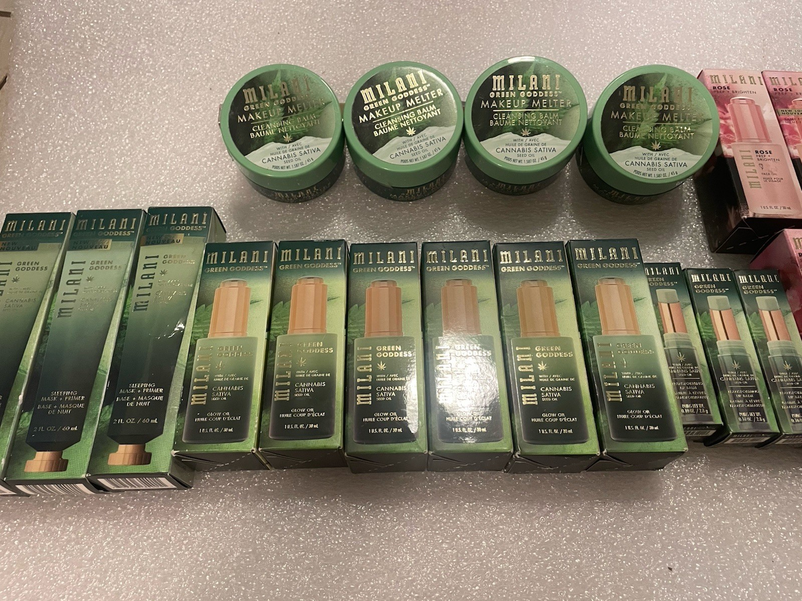 27 X Milani Mixed Green Goodness, & Milani Rose Mixed Lot View Photos!