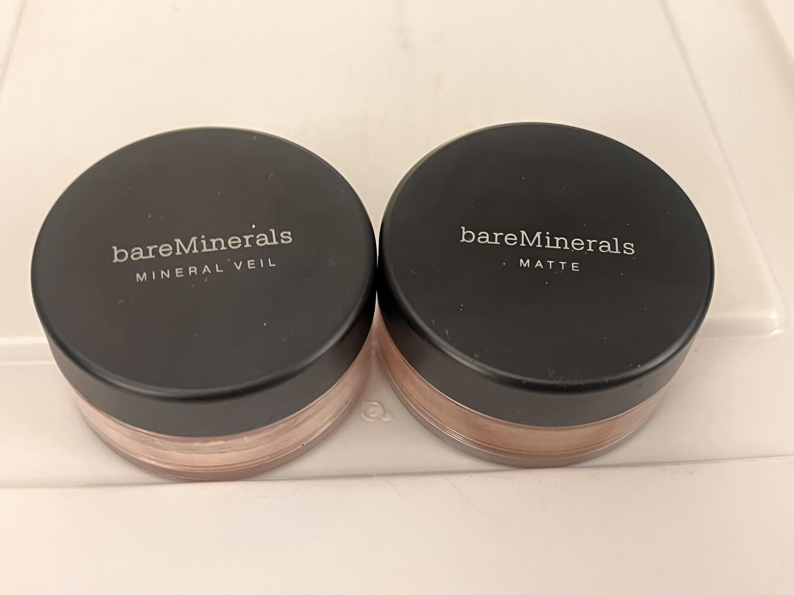 NWOB bareMinerals Lot Of 5: (2)Mineral Veil(2)Blush (1)Matte Foundation-med.deep