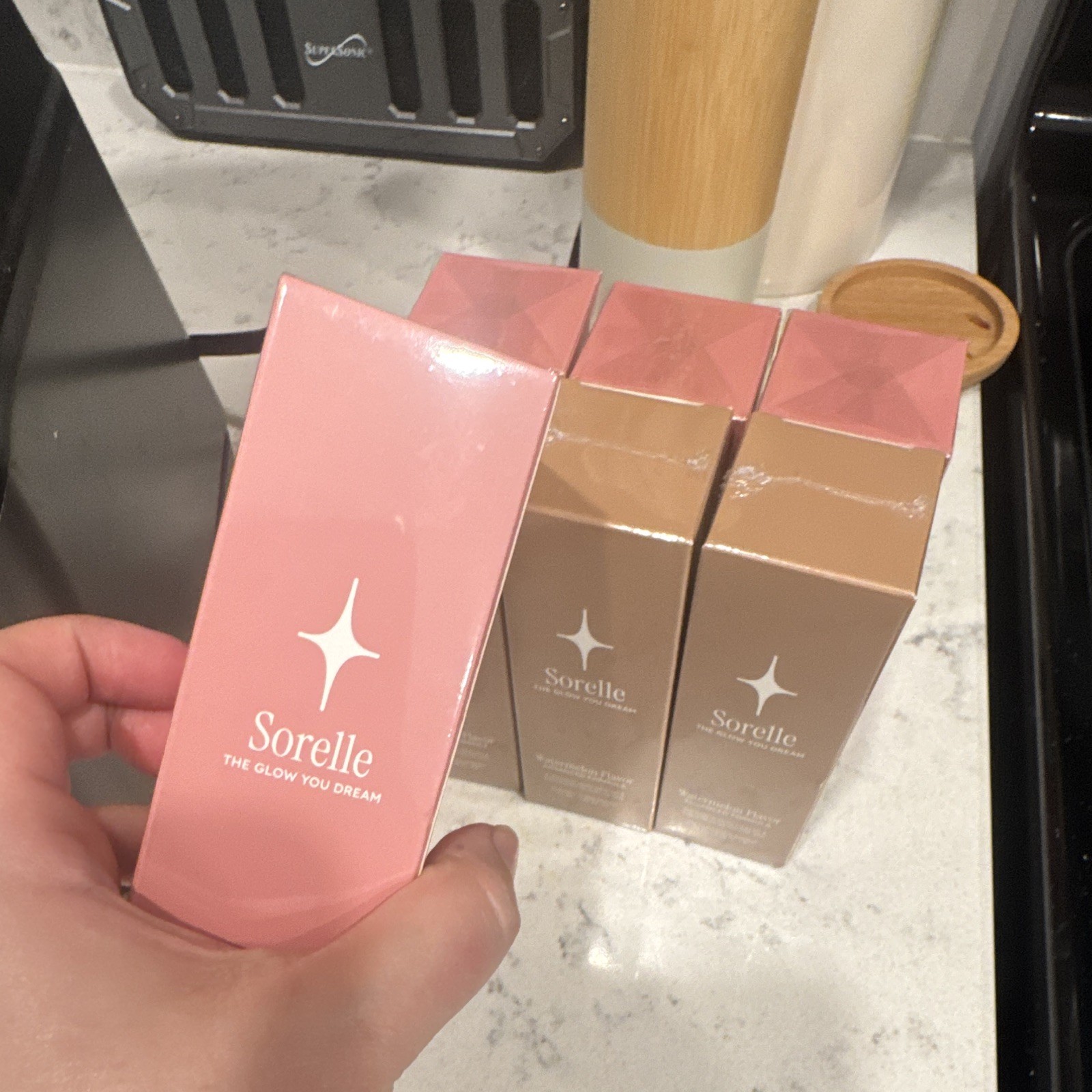 SEVEN MONTH SUPPLY Sorelle The Glow You Dream Watermelon Flavor Tanning Drops
