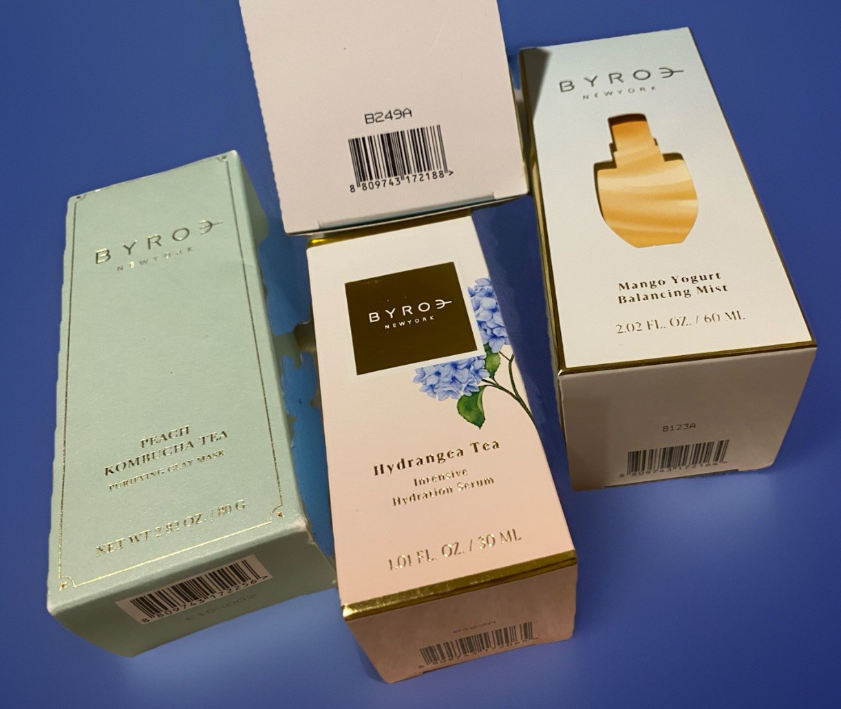 💋4PC BYROE HighEnd Premium Beauty Skincare FULL SZ Bundle Lot ALL THIS❣️