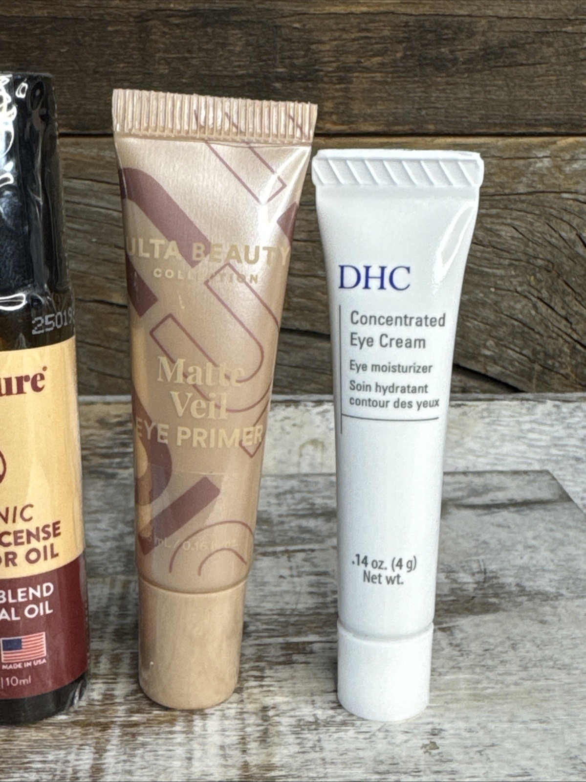 Cosmetic Skincare Sample Lot 6pc Mixed Brands: Ulta, Mischo, DHC, UpNature, etc