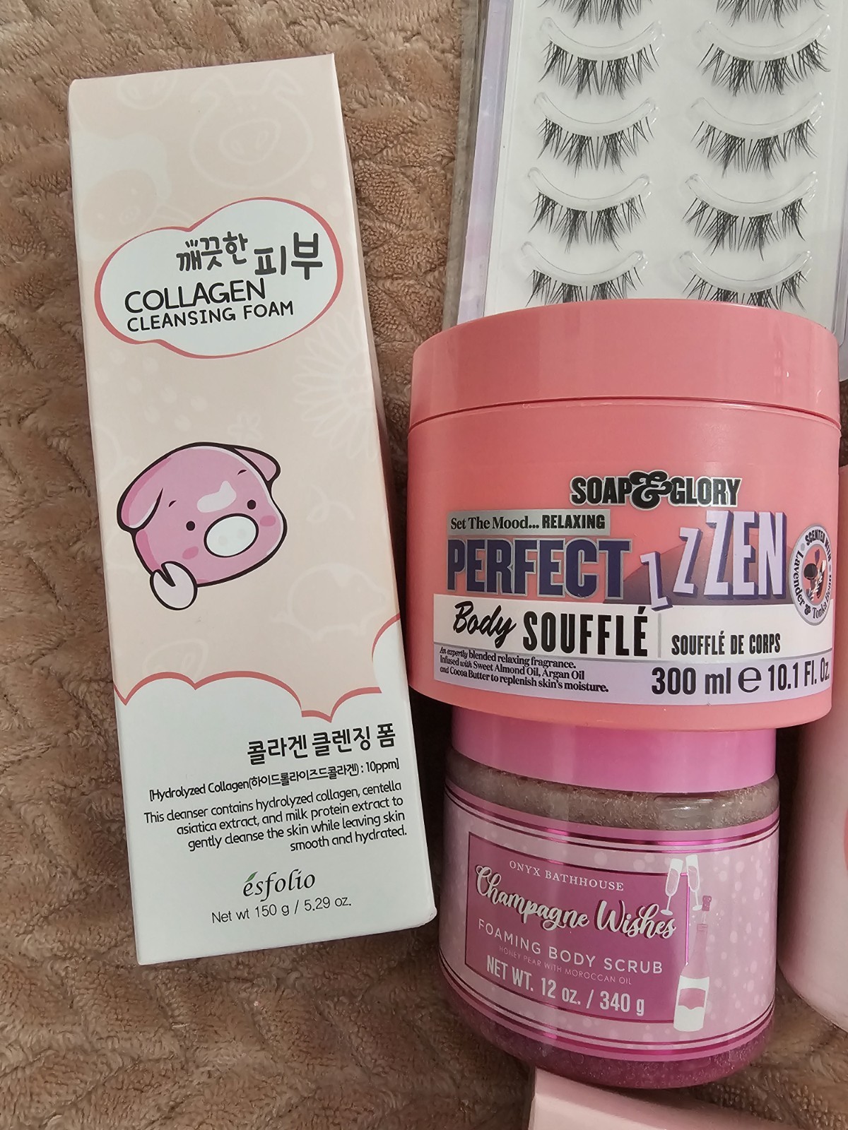 BUNDLE esfolio Soap & Glory Bonnyhill ETUDE Makeup Lot Firming Hydrating