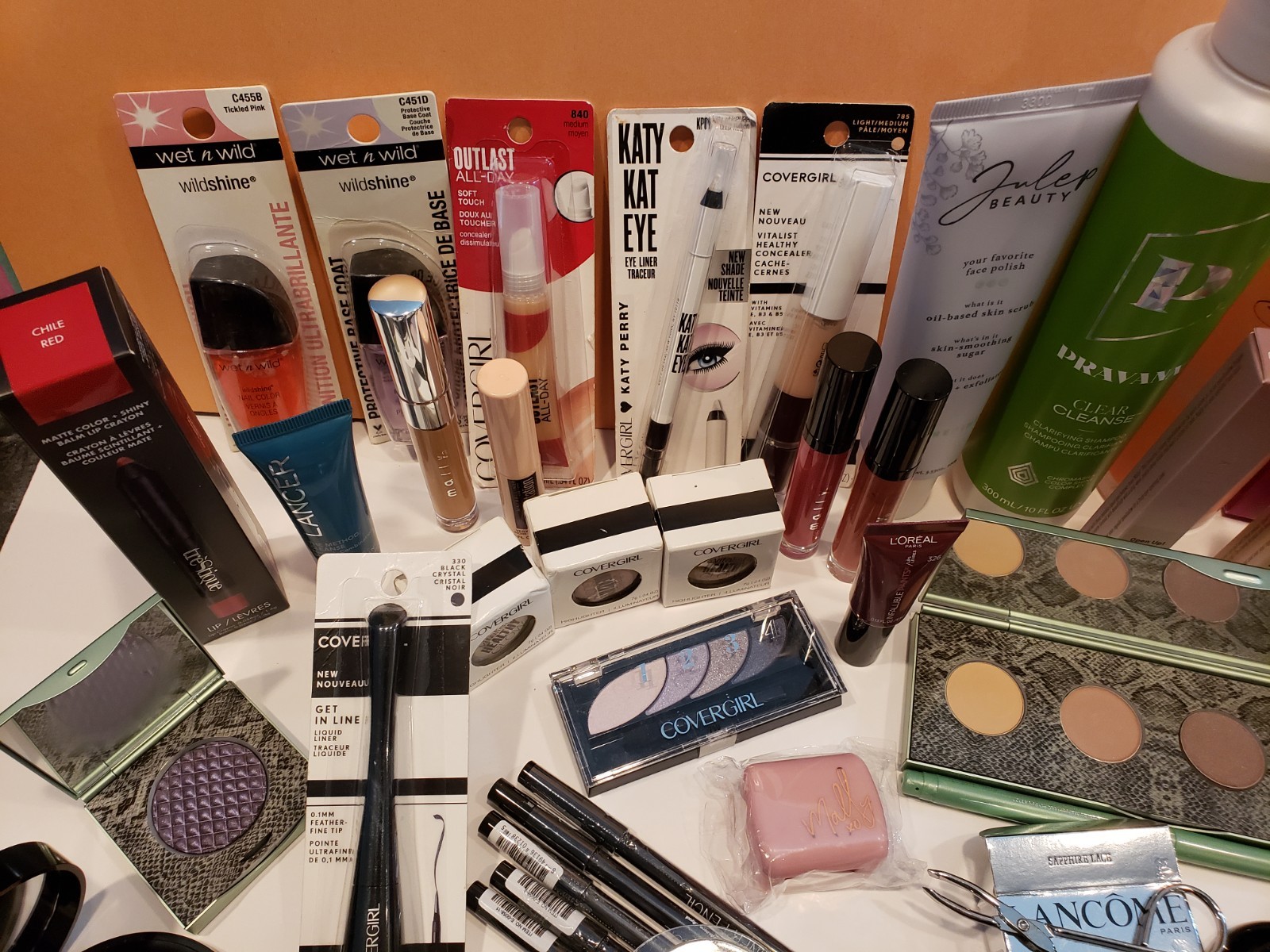 Mally ~ Lot of 75 Assorted Cosmetics ~ Mixed assorted ~ NWOB