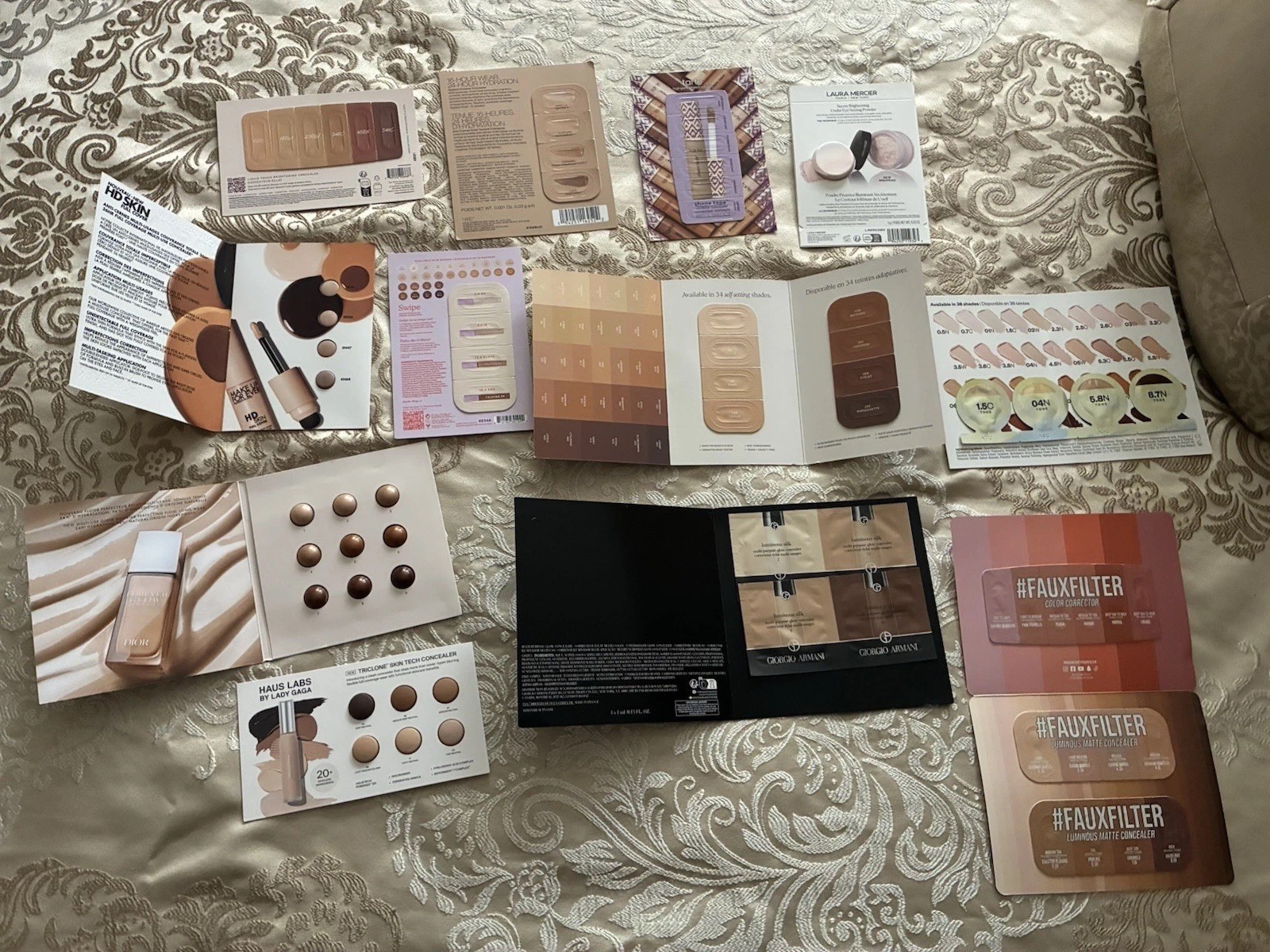 NEW Sephora Beauty Insider 12 Piece CONCEALER Makeup Sample Card Set
