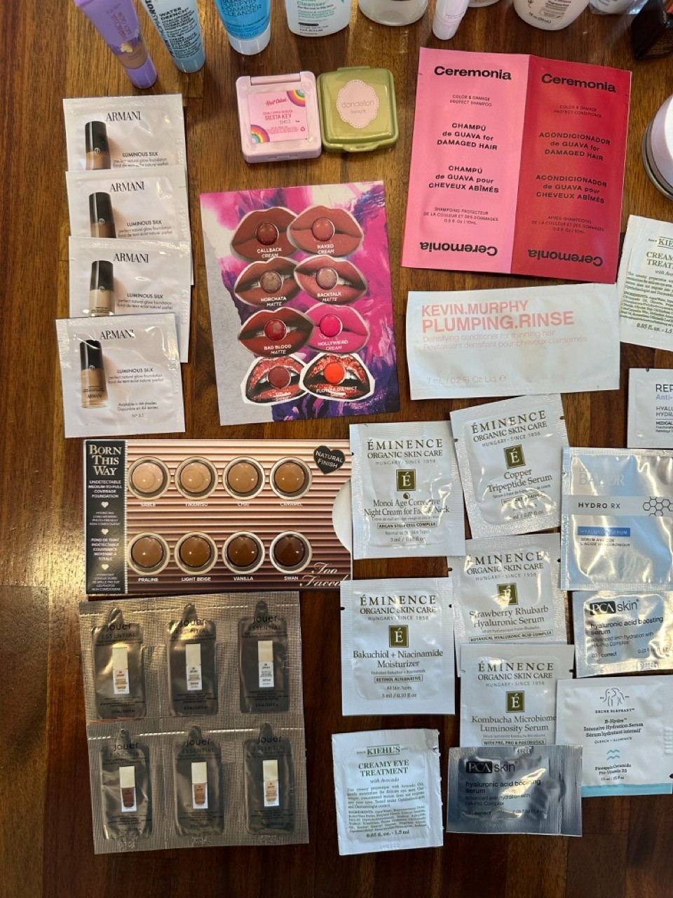 Makeup Skincare Hair Beauty Perfume Sample Lot Z w/some Deluxe 50 Pieces Luxury