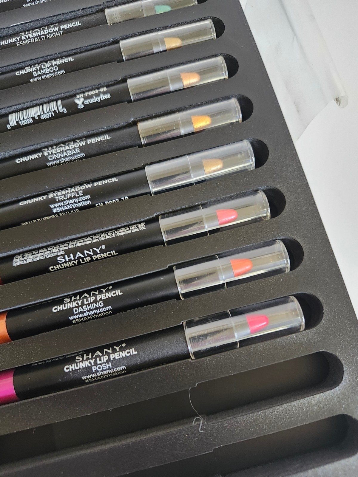 SHANY Cosmetics EYES & LIPS PENCIL SET , 25 piece, Please Read