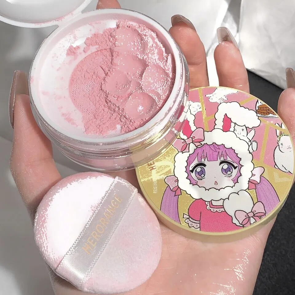 Glitter Setting Powder Hide Pore Long Lasting Oil Control Concealer Pearlescent