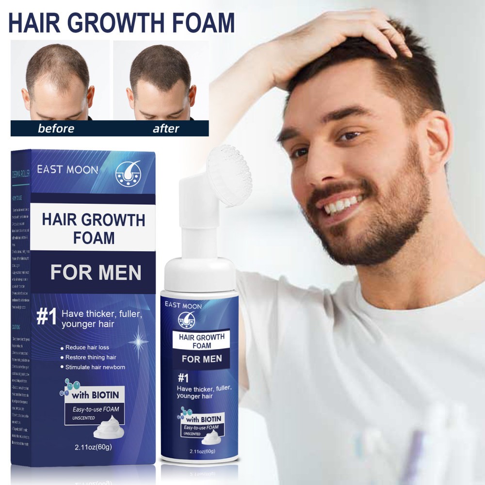 Men’s Hair Care Mousse Care Hair Root Hair Core Men’s Hair Plump