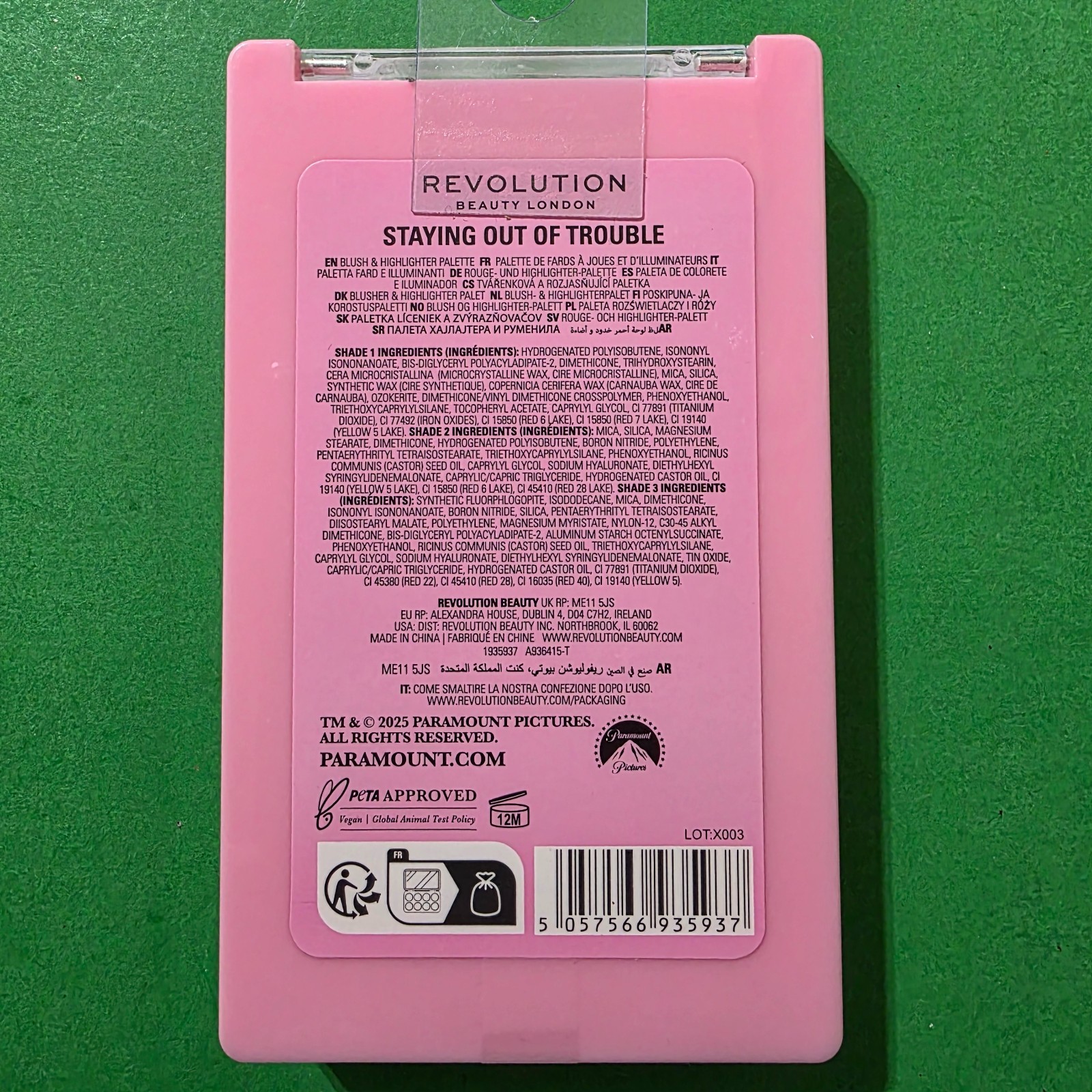 REVOLUTION CLUELESS 30th Anniversary Blush / Highlighter Sealed