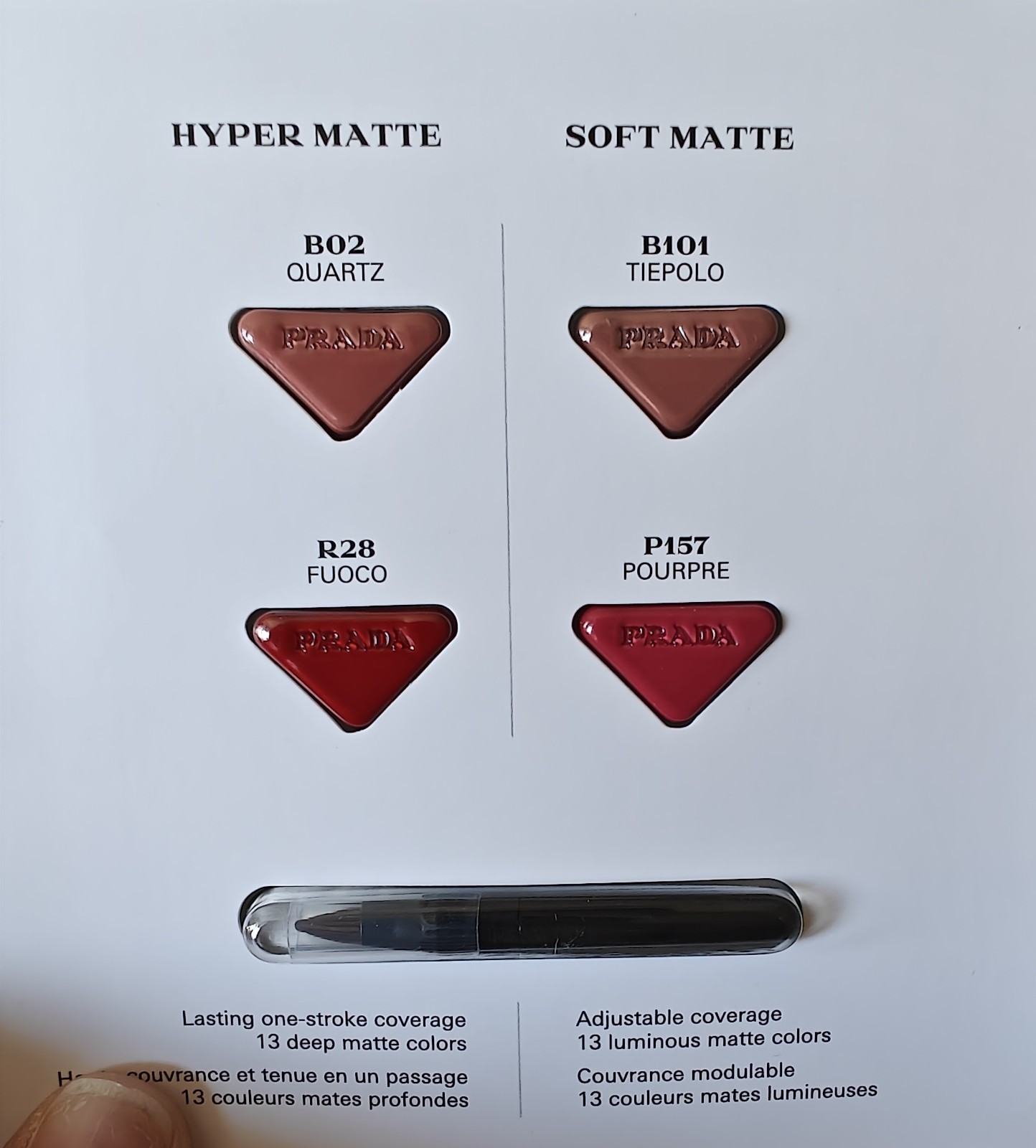 Makeup Bundle Featuring YSL, Givenchy, Imayla, Candies, N.Miller + Prada Sample