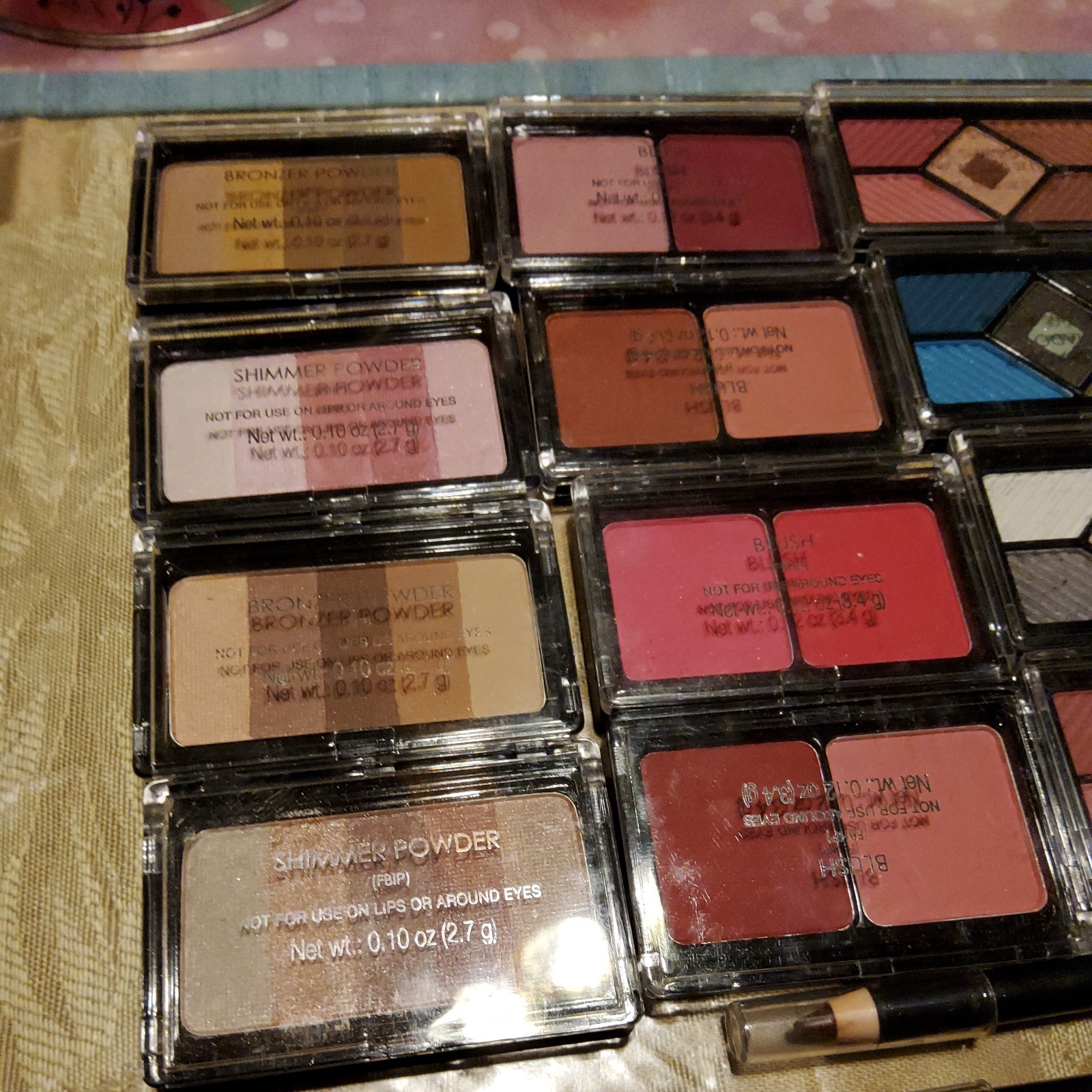 Wholesale Mixed MAKEUP SKIN BEAUTY lt lip eye shadow line bronzer blush
