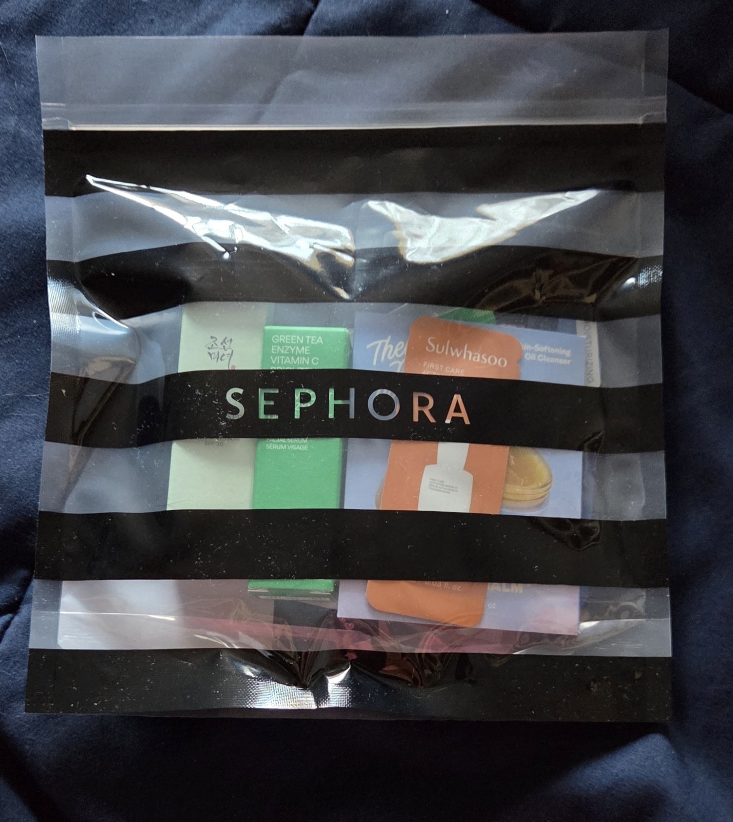 NEW-12pc SEPHORA Skincare & Wristlet Amy Miller
