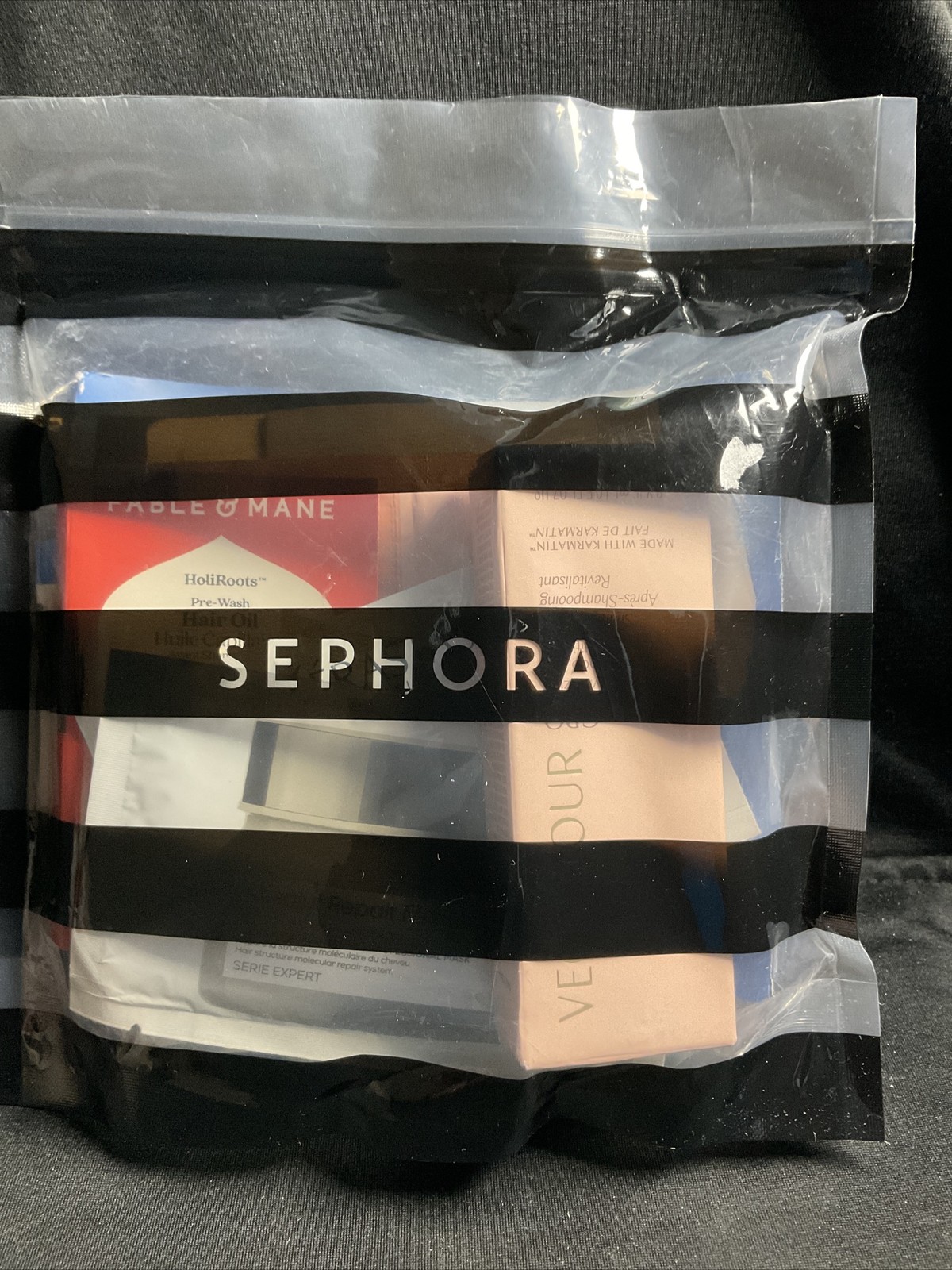 SEPHORA 15 piece HAIR CARE ANIMATION Sample Bag
