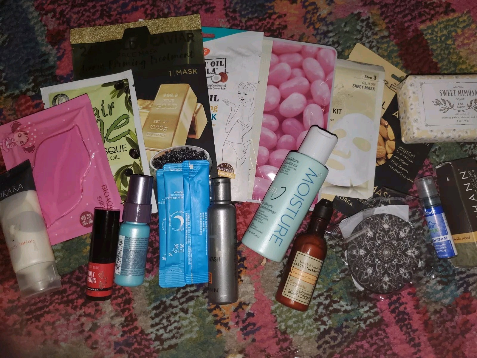 Great Stocking Stuffers Bulk Cosmetics Mixed Makeup Lot of 19 Lot Of Skin And
