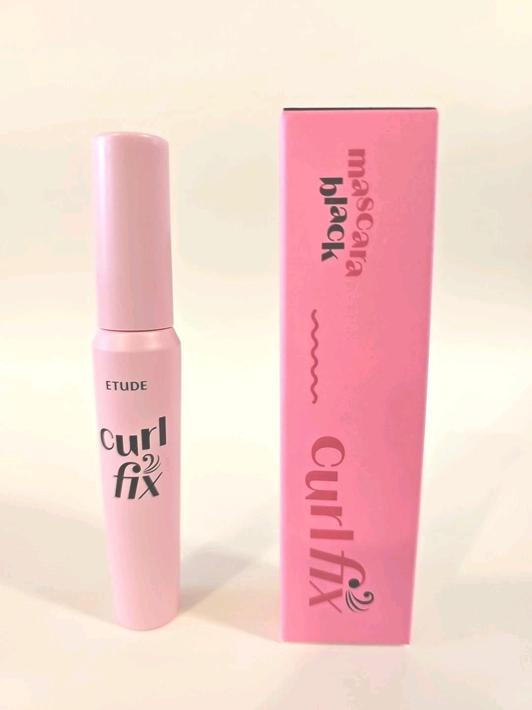 ETUDE Curl Fix Mascara #1 Black 8g/Curling 24hrs, Water&Smudge Proof/Vegan