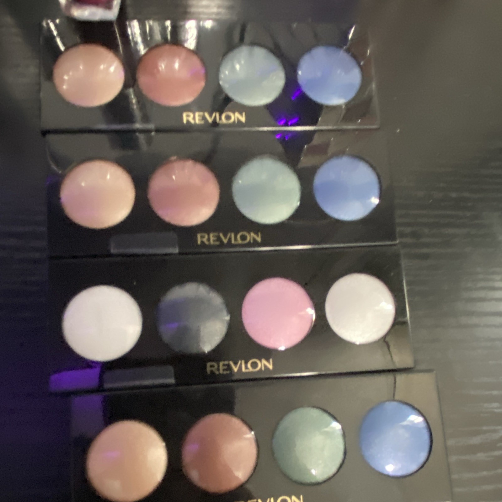 Revlon Mixed Lot Nail Polish & Eye Shadow Palettes, Full Size Multiple Shades