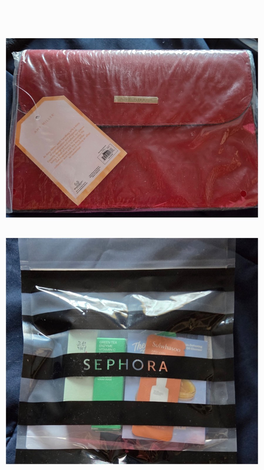 NEW-12pc SEPHORA Skincare & Wristlet Amy Miller