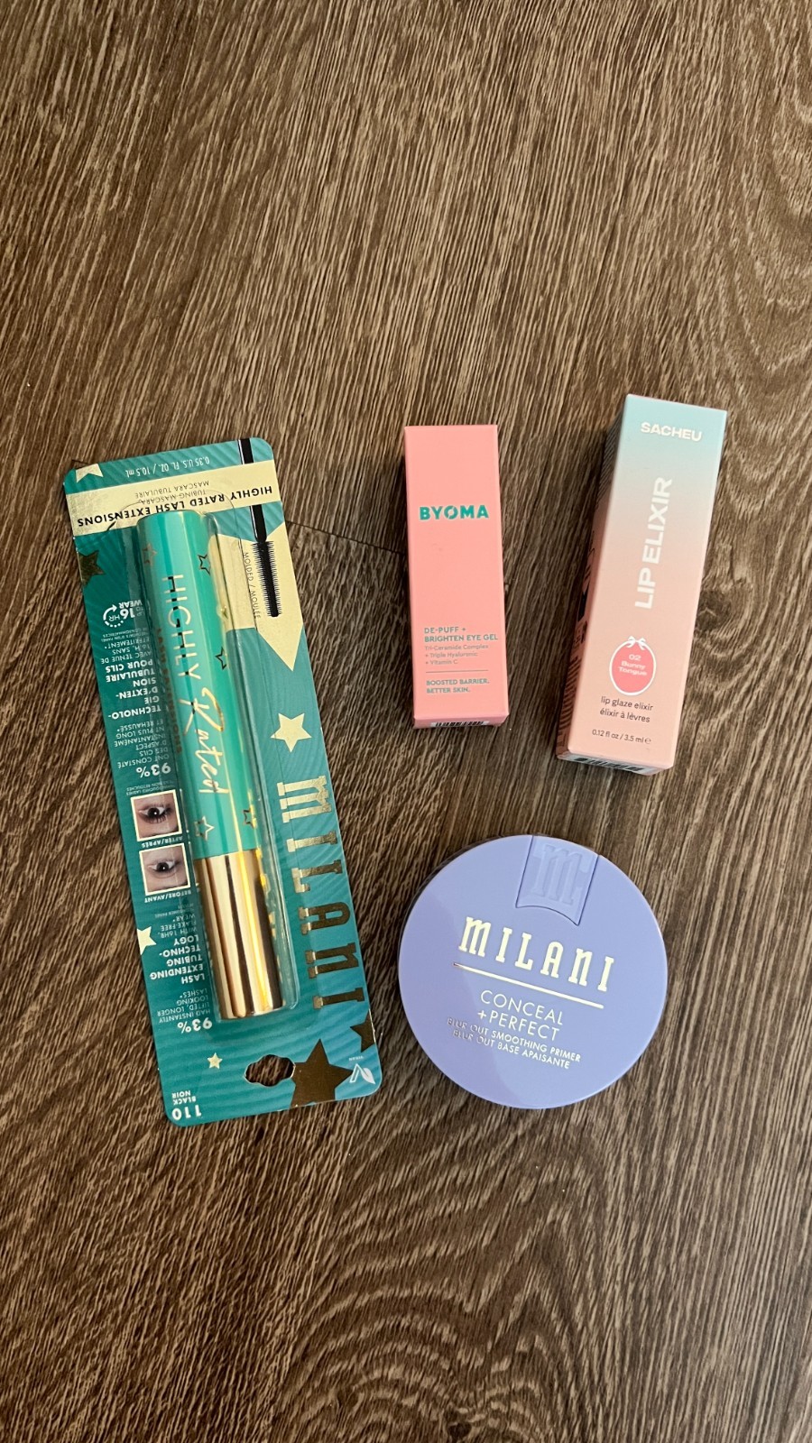 Mini Makeup Bundle – Milani, Sacheu, Byoma