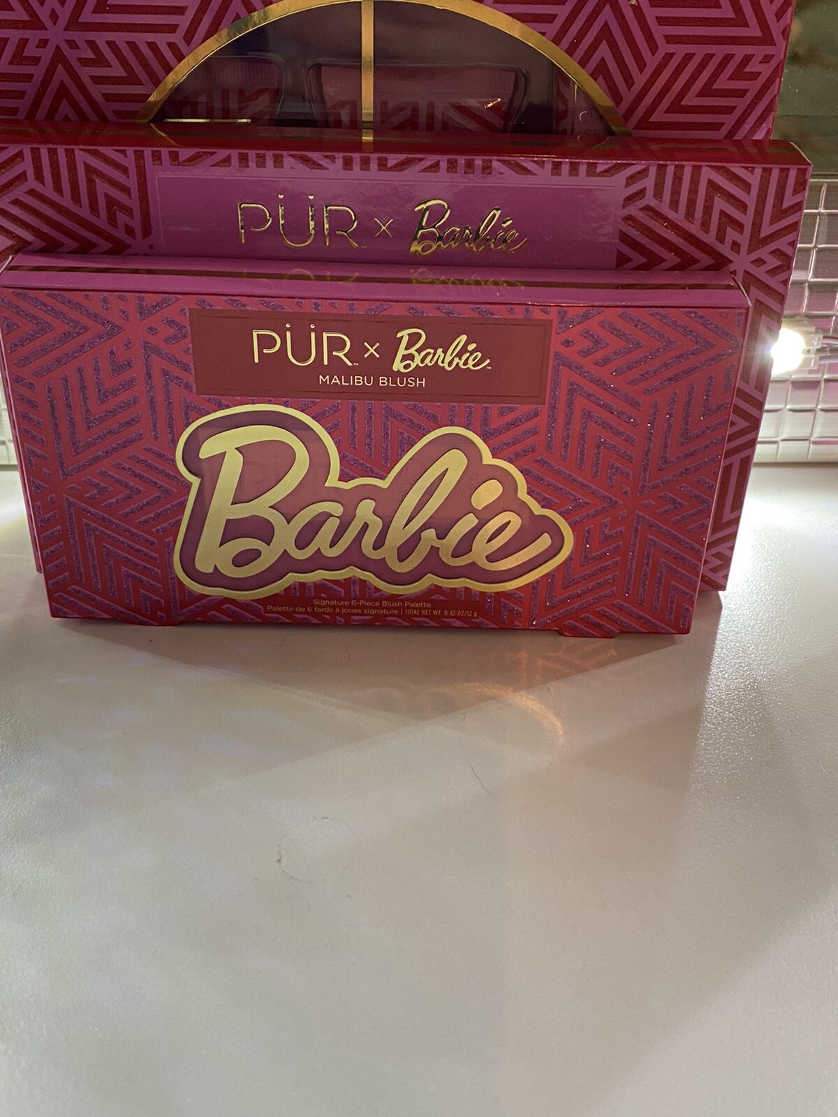 pur Barbie 10 Piece Set With Barbie Purse