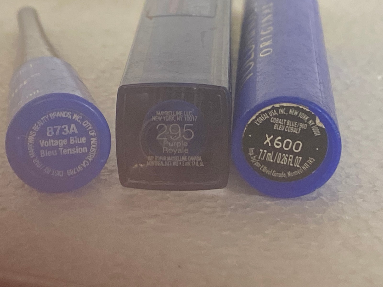 Custom Variety Pack of Blues (5 Piece) Makeup Bundle