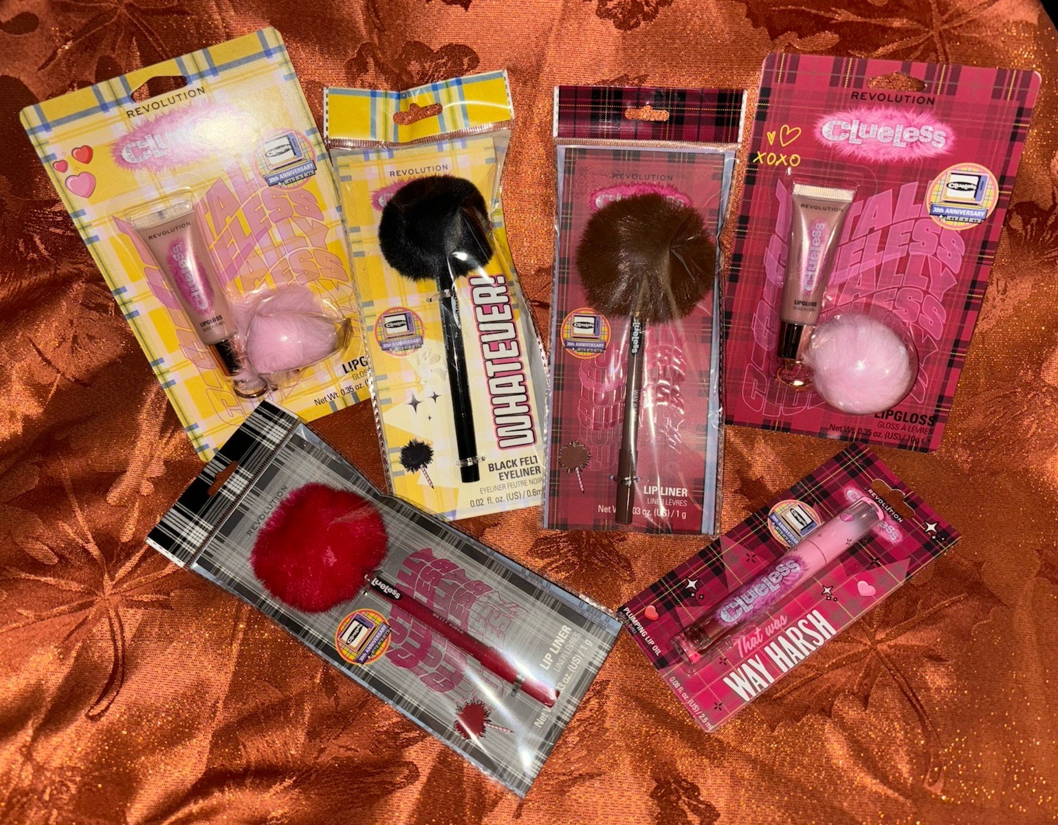 Revolution X Clueless Cher & Tai Makeup! Lot Of 6! New