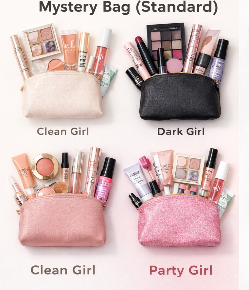$80+ Beauty Mystery Box | Makeup Skincare Bundle | 7+ Items Surprise Box