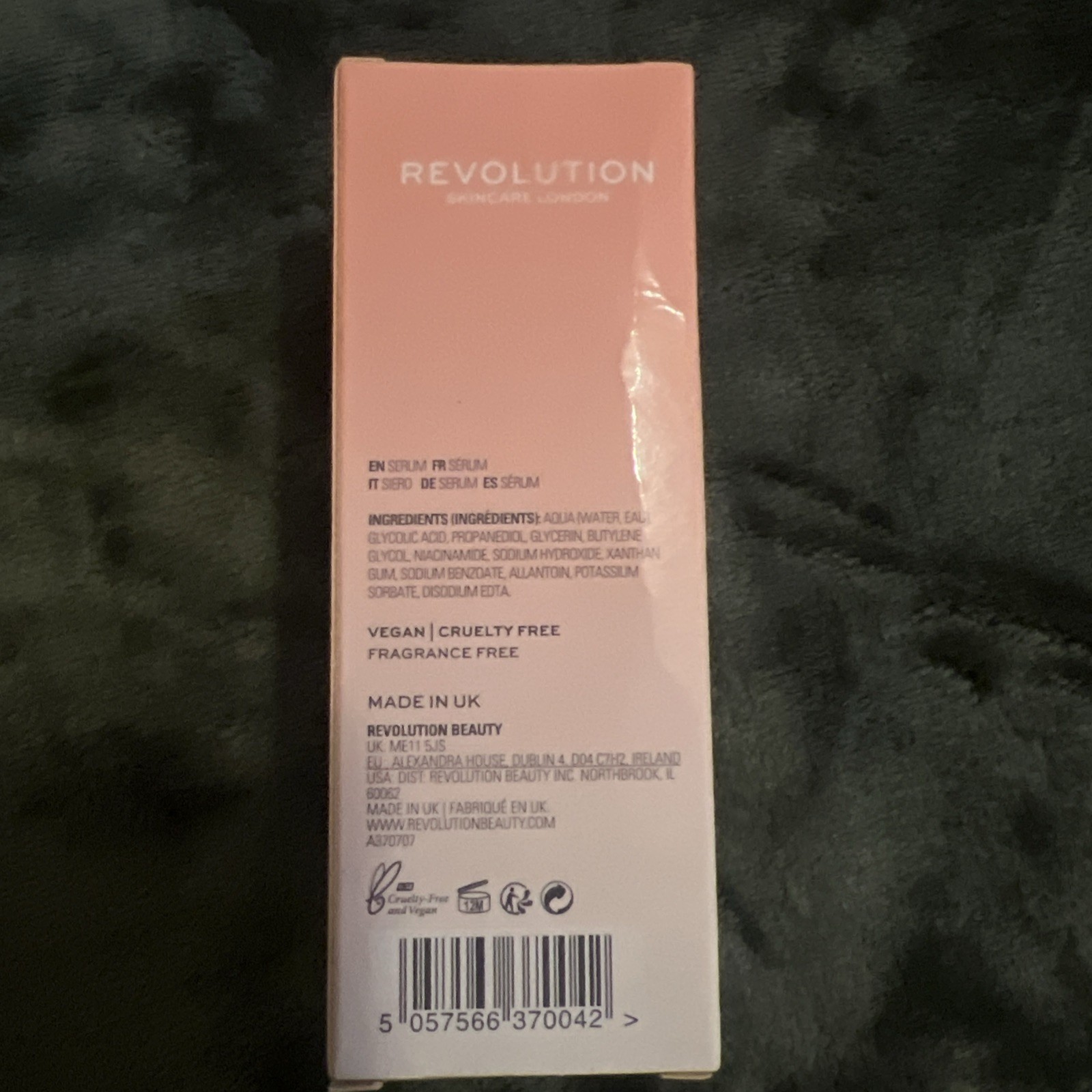 revolution Makeup Bundle Of 5 Baking Powder, Glycolic Serum, Lipstick And More