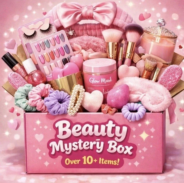 Beauty Mystery Box 10+ Items💄 Makeup, Skincare, & Self-Care Bundle NEW
