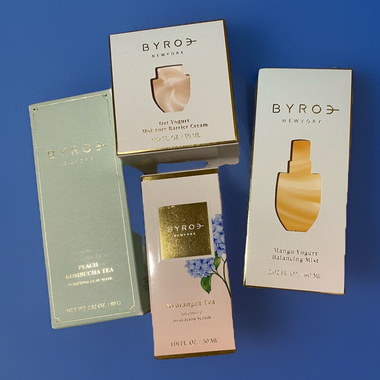 💋4PC BYROE HighEnd Premium Beauty Skincare FULL SZ Bundle Lot ALL THIS❣️