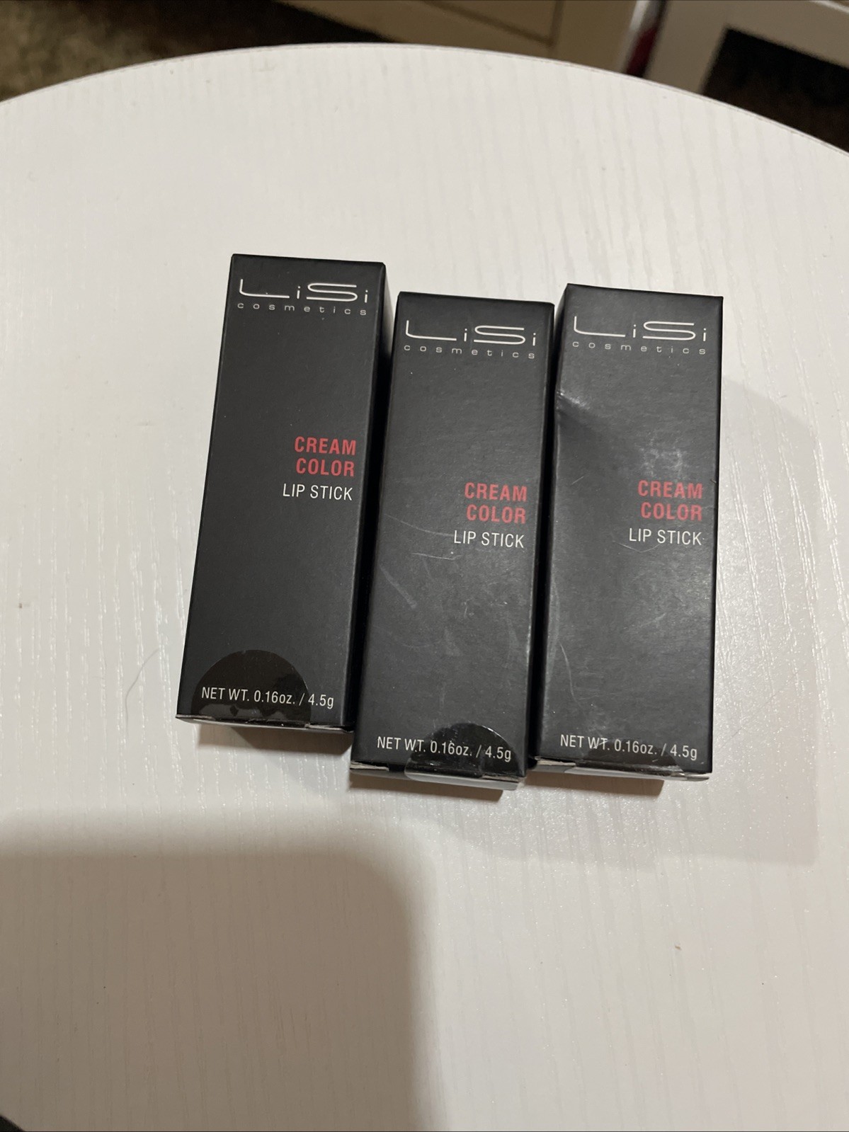 Bundle of 10 Lisi Cosmetics Lip Stick, Foundation, Eye Shadow Makeup Set Lot
