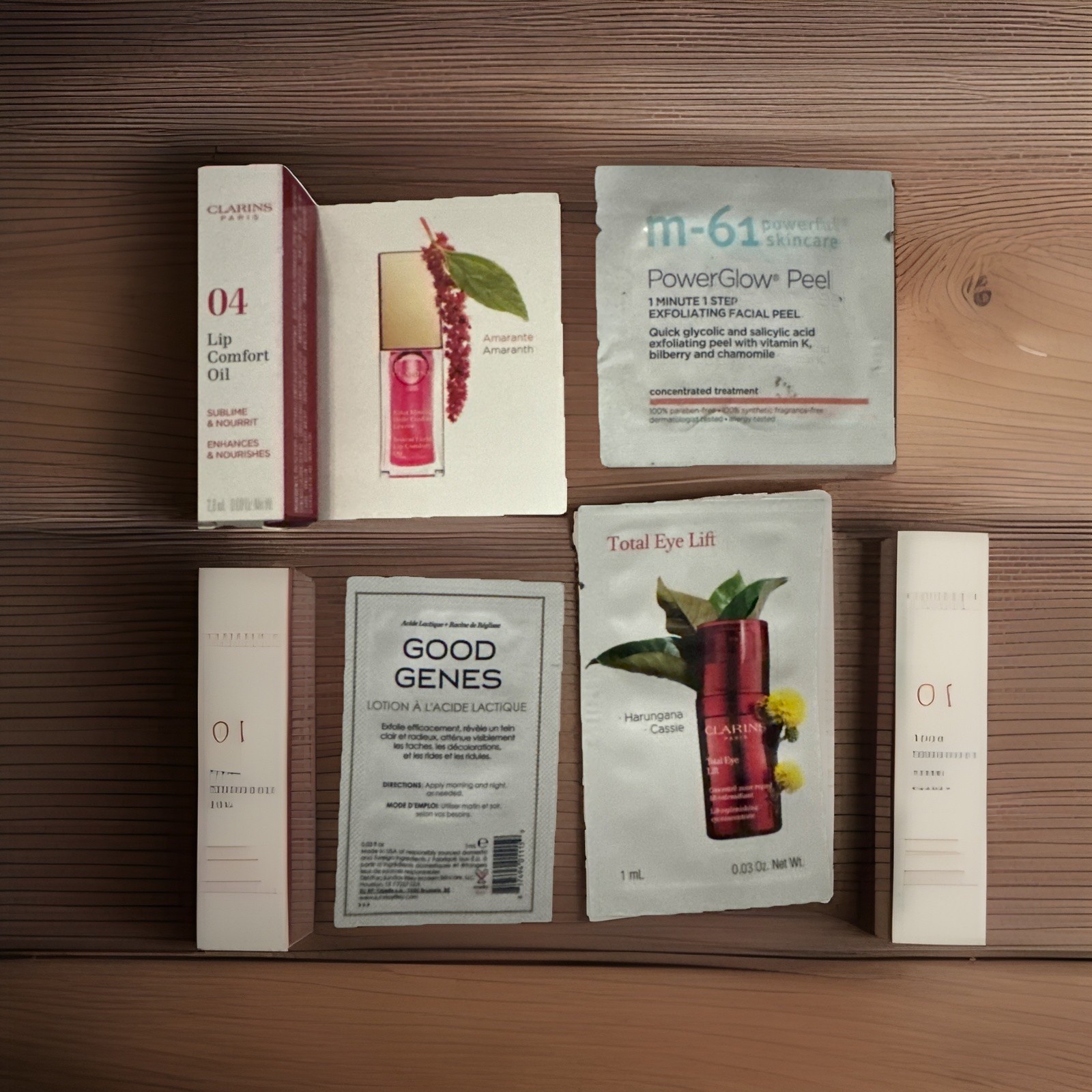 NEW MIXED LOT 12 Pcs Skincare – In beauty, M-16, Clarins, Clinique, Givenchy…