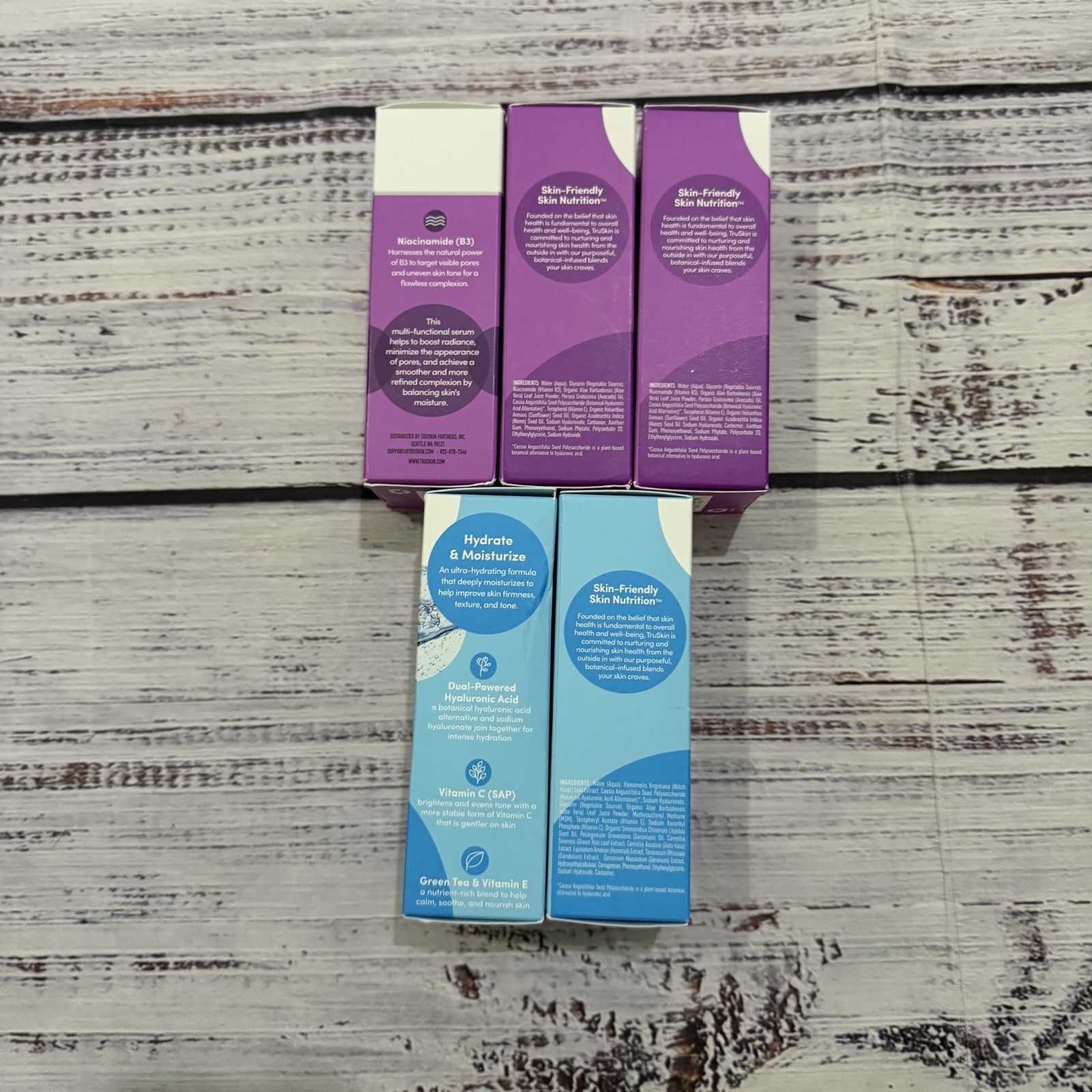LOT OF TRUSKIN SERUMS LOT OF 5