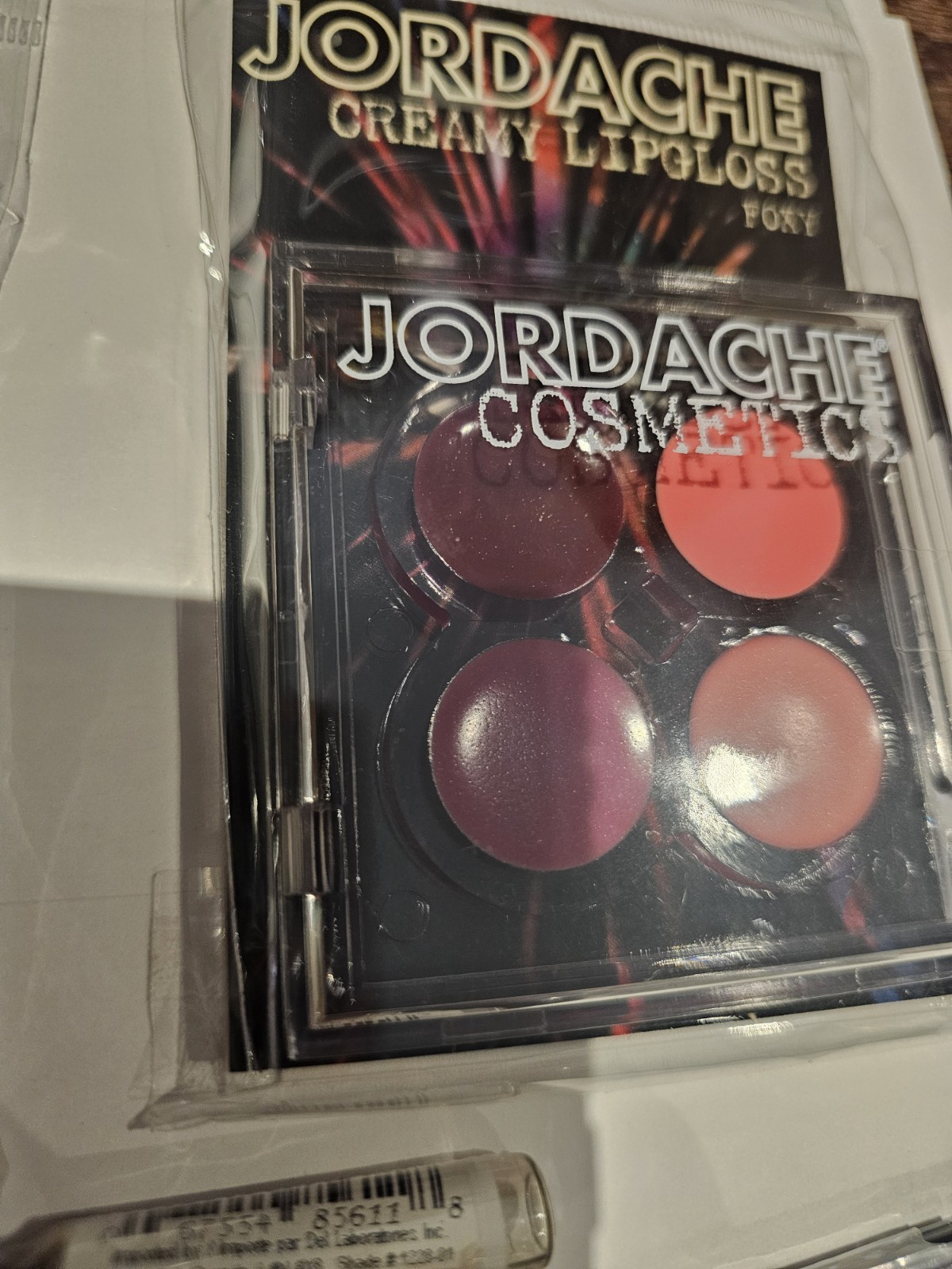 Assorted Makeup Lot 9 Pcs Jane Rimmel Jordache Eyeliner Lip Gloss Blush