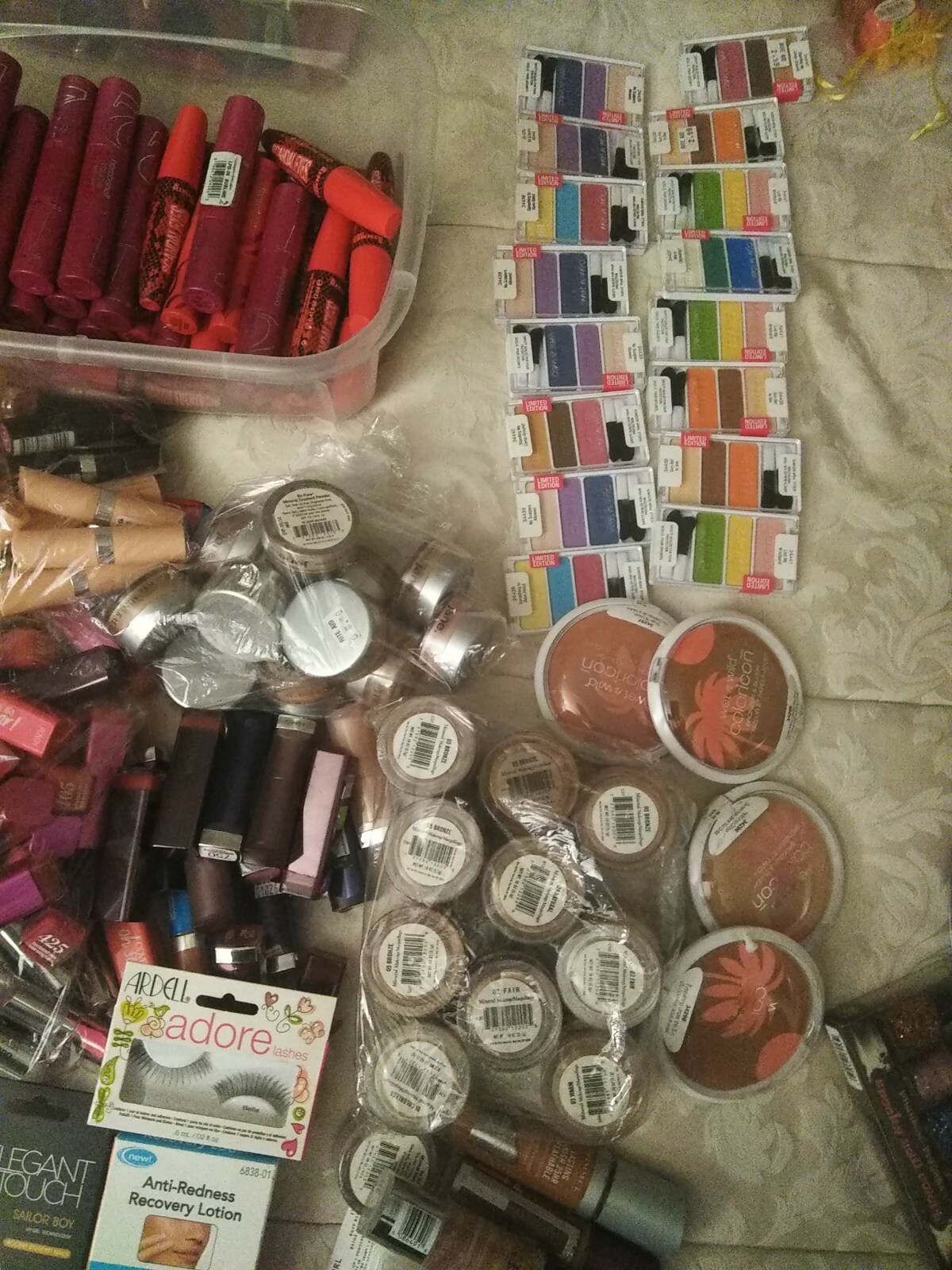 lot 25 cosmetics Assorted mix wit Different Brands covergirl Maybelline loreal