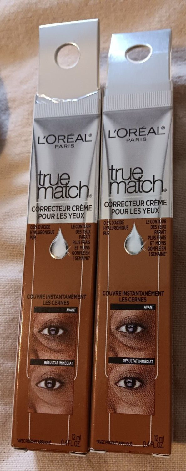 L’Oreal Paris True Match N 7-8 Dark Concealer N8 Cappuccino Neutral Powder Lot