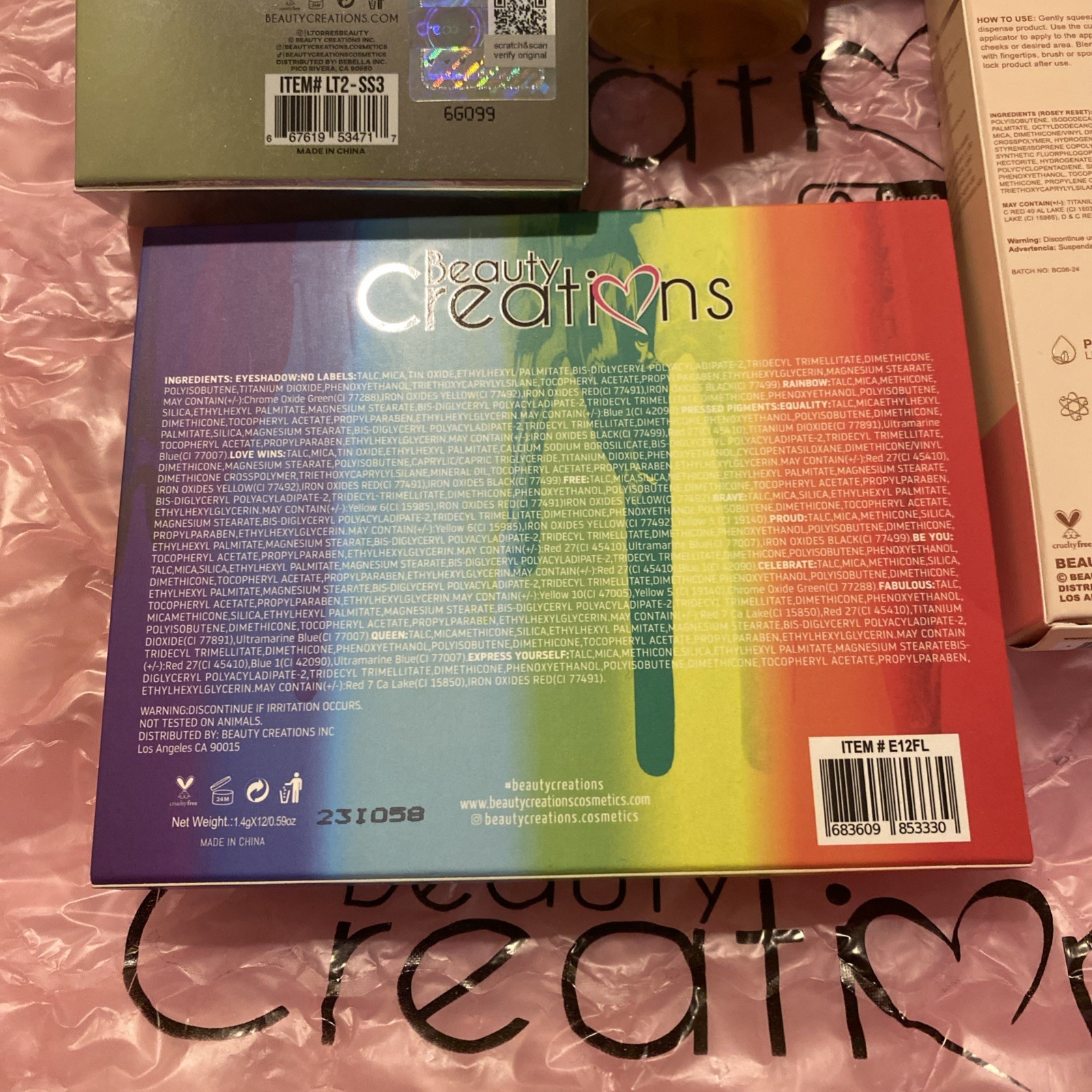Beauty Creations Bundle Cosmetics Makeup Skincare LouisTorres FestivalOf 🏳️‍🌈